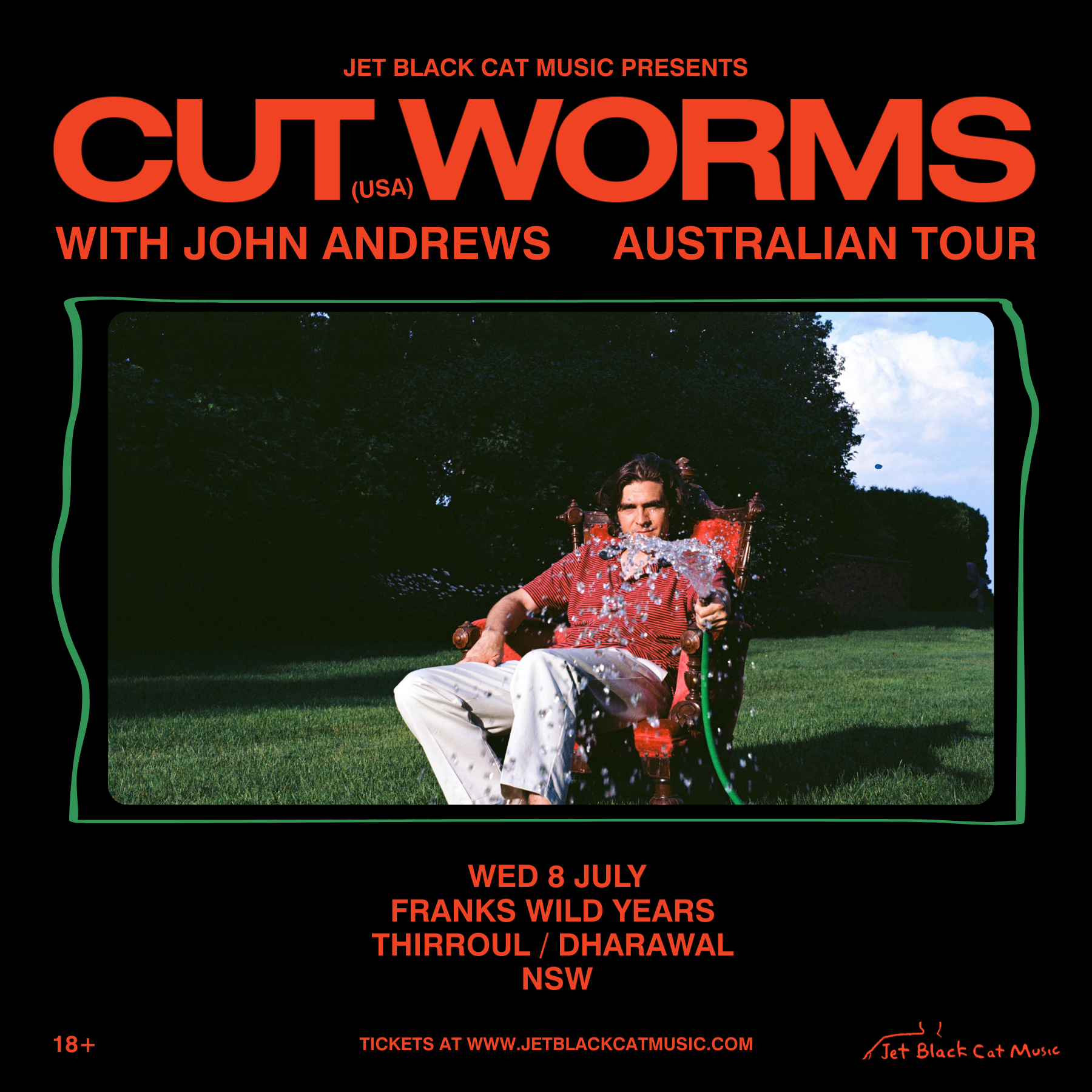 Cut Worms (USA) with special guest John Andrews (USA)