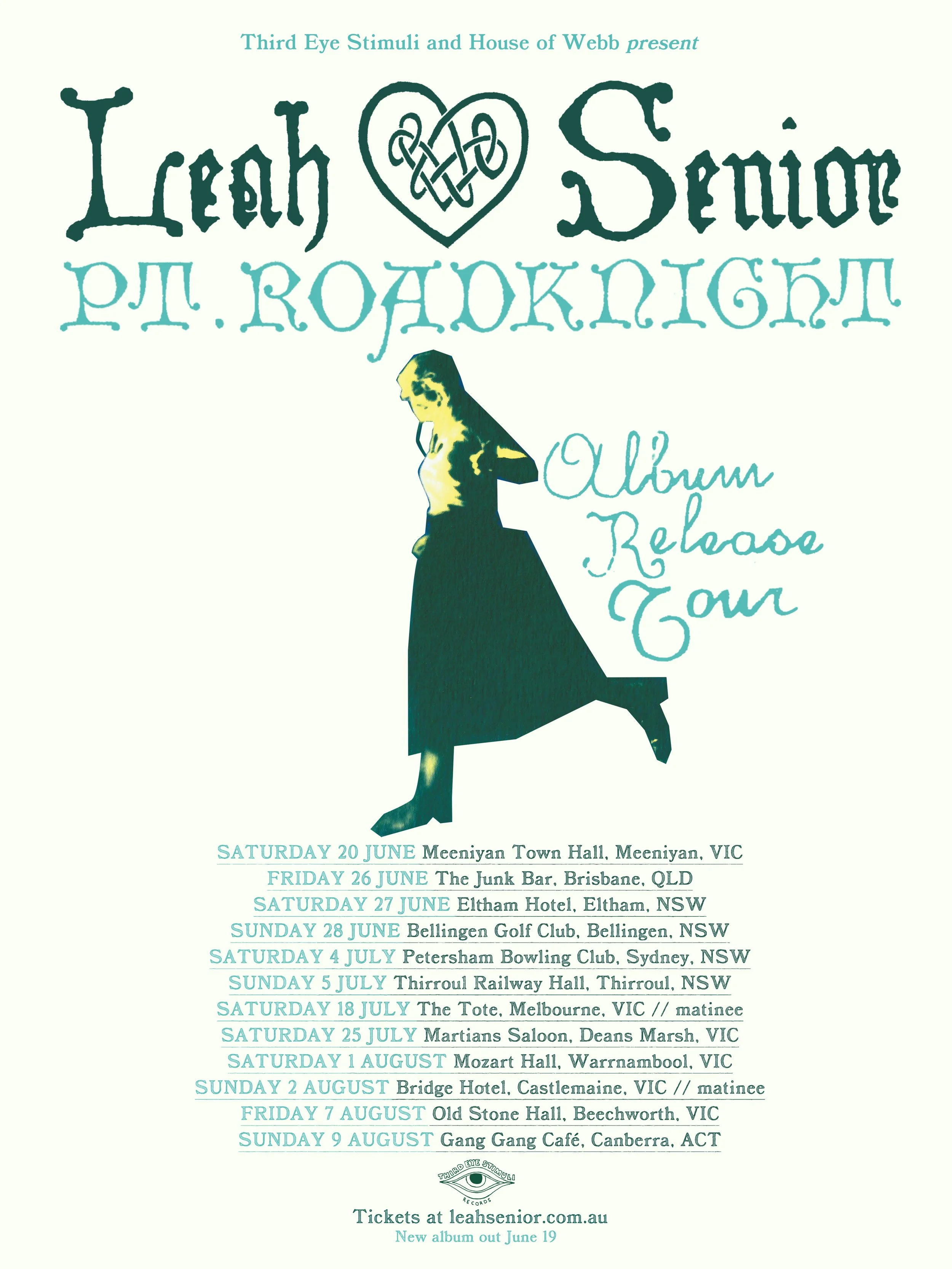 Leah Senior LP Launch at the Thirroul Railway Hall