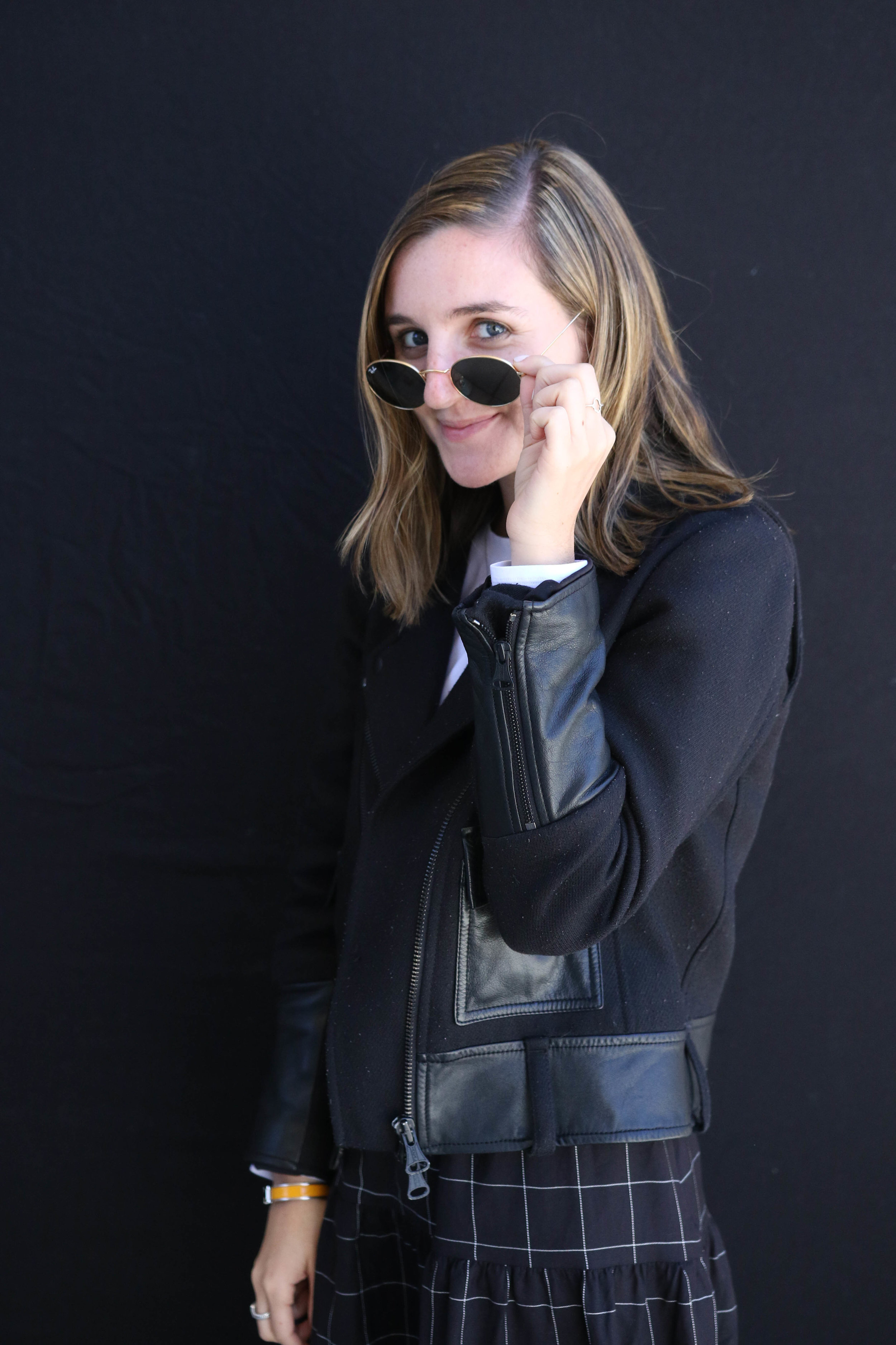Name: Alison Melnick, Hometown: Scarsdale, NY, Major and Year: Fiber Science and Apparel Design '18, Activities: Cornell Fashion Collective, Campus Tour Guide, What is the best decision you've made at Cornell?, Switching to the Fashion major, What's