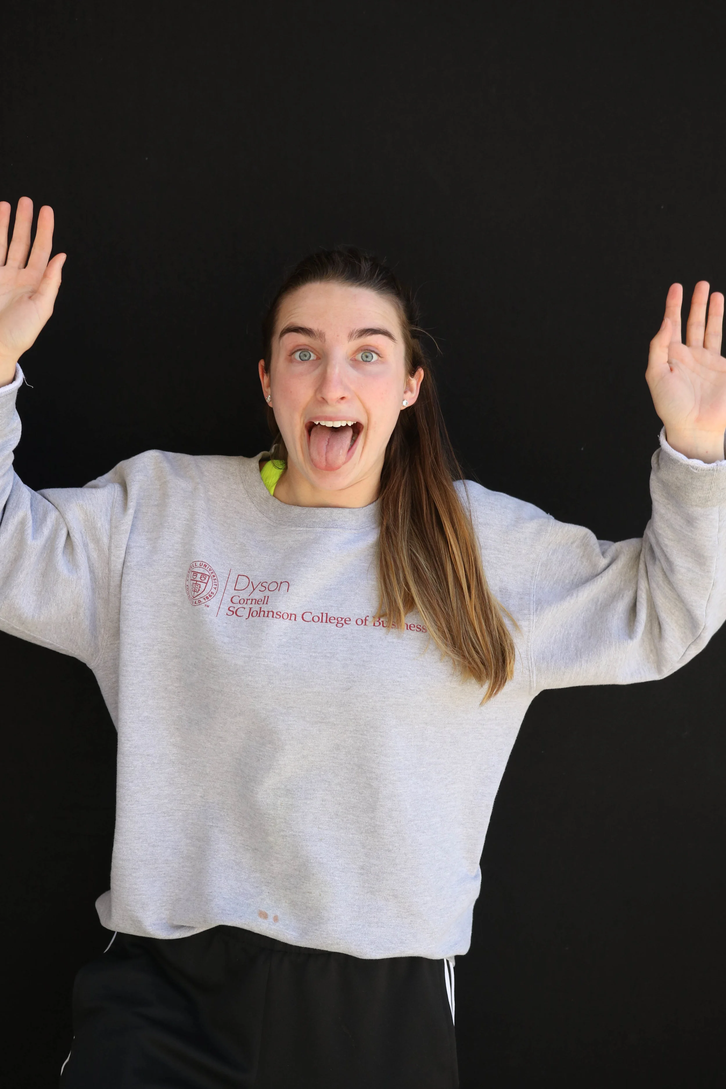 Name: Madeleine Roglich, Hometown: Hinsdale, IL, Major and Year: AEM 2018, Activities: Dyson Undergraduate Council, TA, Women's Basketball Manager, What is the best decision you've made at Cornell?, Making friends!, What's on the top of your bucket