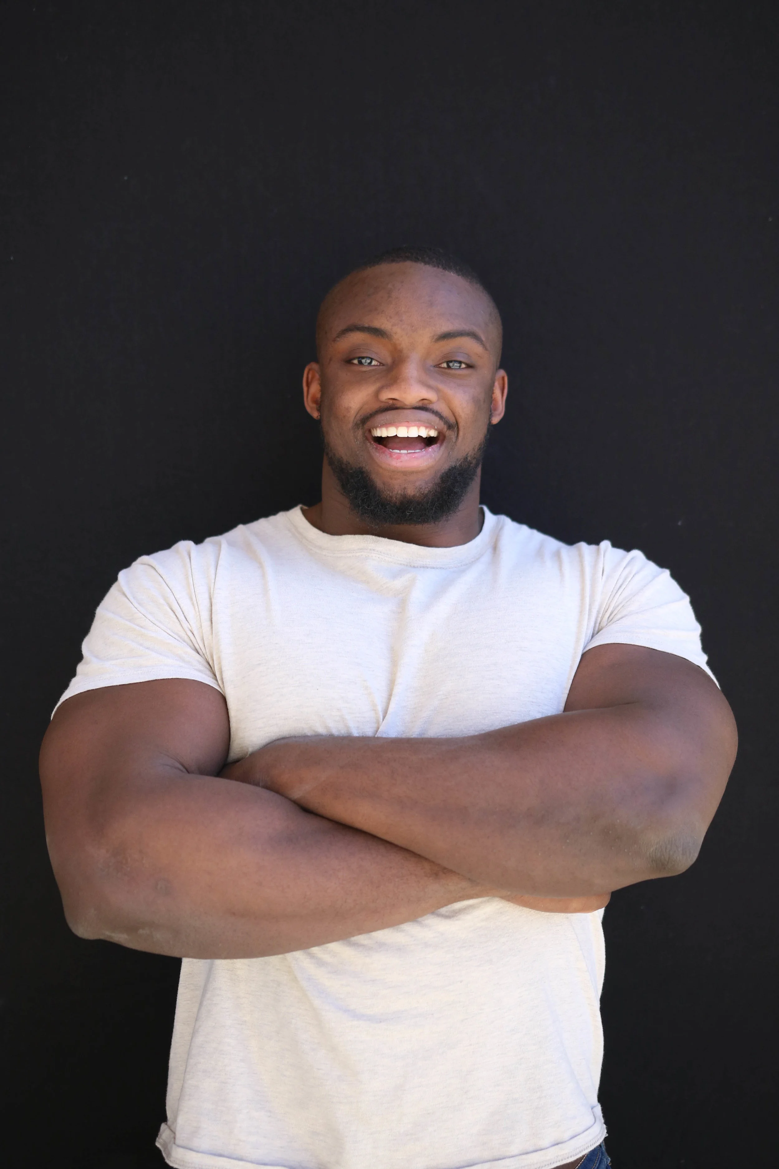 Name : Baba Adejuyigbe , Hometown : Johannesburg, South Africa, Major and Yea r: HBHS, Minor in Business and Inequality Studies, Activities: Varsity Football, Athletic Pre-Health Society, IDP, What is the best decision you've made at Cornell? , Doing things that put me out of my comfort zone., What's on the top of your bucket list? , Climb the clock tower., Blurb : I like sports, making beats, and reading James Baldwin.