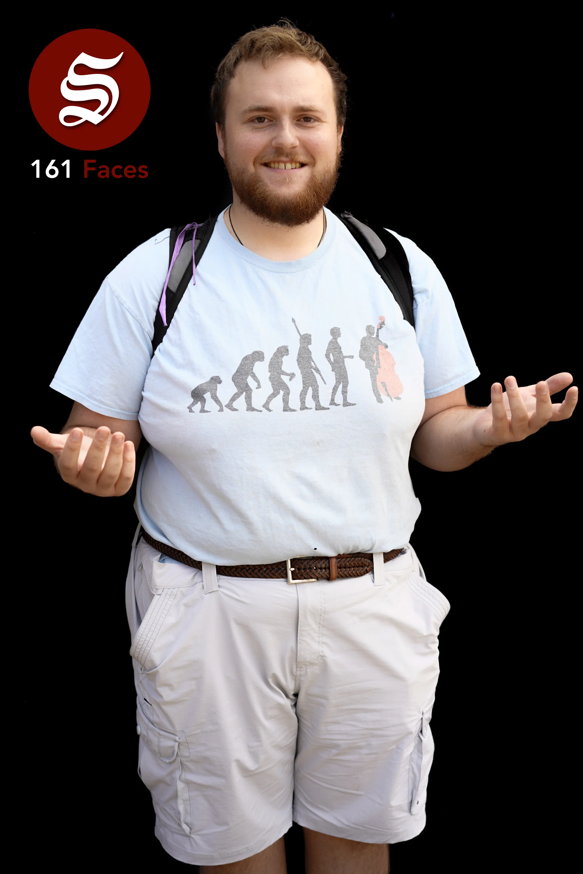 Name: Michael Richardson
Year: 2021
Major: Engineering Physics
Hometown: Rockville, Maryland
Campus Activities: Chamber Orchestra, playing the bass. I'm also a student here, so that's kind
of an activity.
If you were president, what Presidential Alert would you send the entire United States?: The fastest
primate on Earth is the Patas monkey. This boy can travel at speeds up to 55 km/h.
What is your most useless talent?: I can write well upside down and backwards
Blurb: I don't understand the concept of a blurb. I'm just here to learn some stuff about some things. We'll
just have to wait and see what happens.