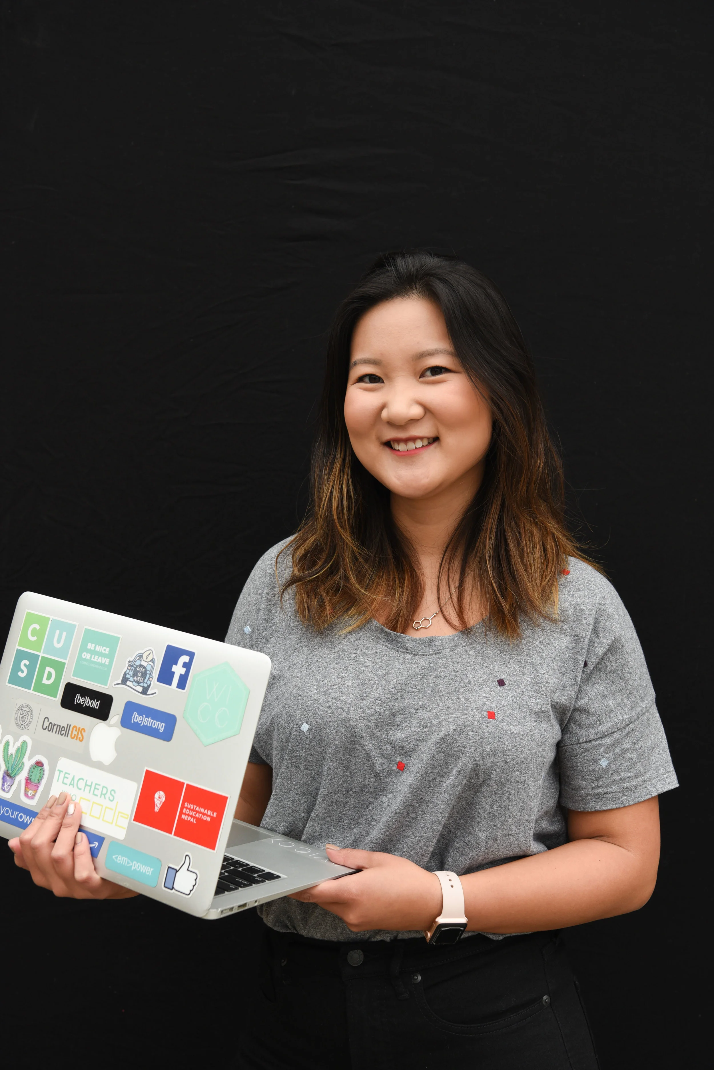 Name: May Zhou Year: 2019 Major: Computer Science Hometown: Lexington, MA Campus activities: WICC, AXO, CUSD If you could add one thing to the list of 161 Things Every Cornellian Should Do, what would you add? skinny dip in the gorges If you could invite a convocation speaker, who would you invite? Robert downey jr Blurb: shoot your shot