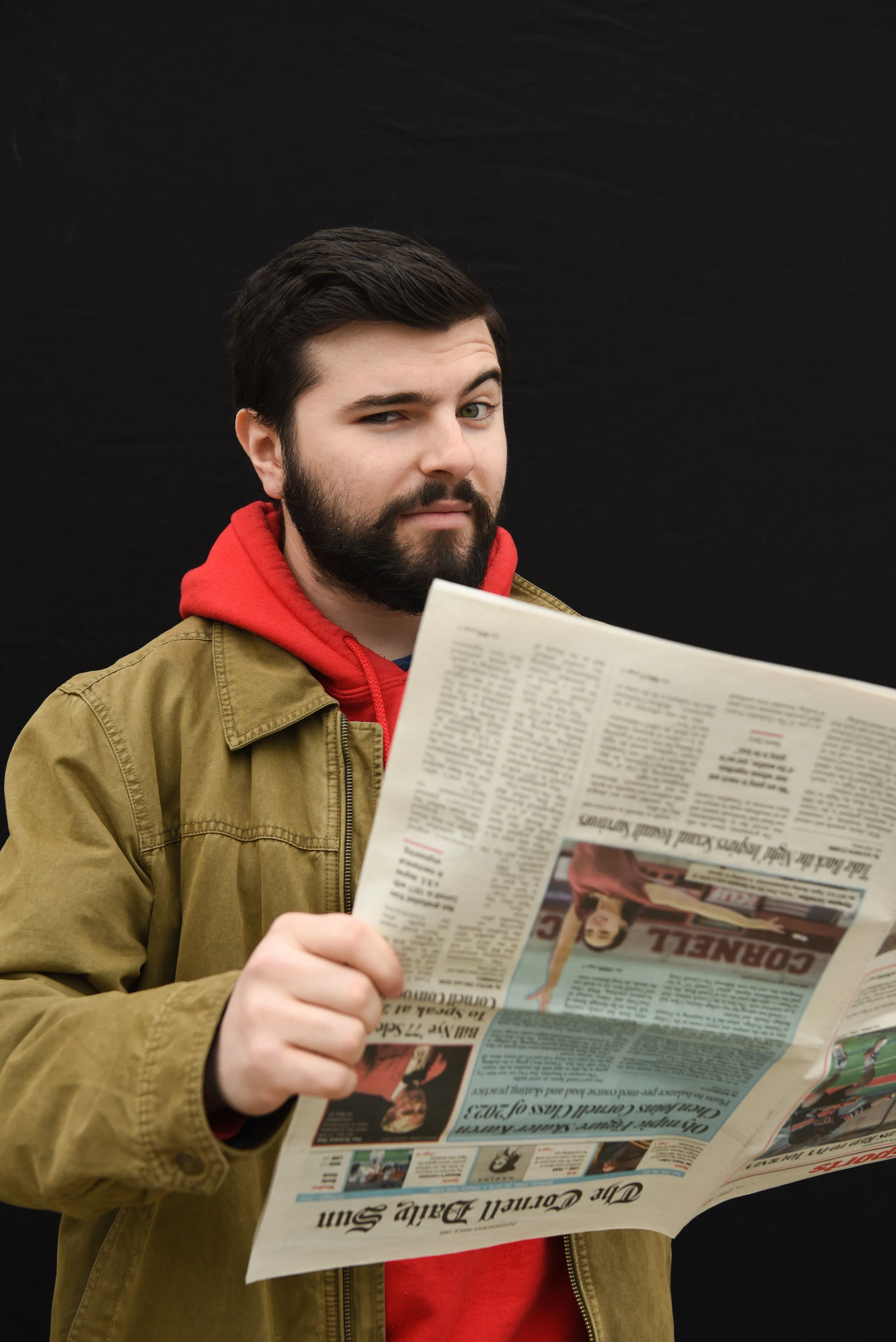 Name: Jacob Solomon Karasik Rubashkin Year: 2019 Major: History and Government Hometown: Chevy Chase, Maryland Campus activities: Curmudgeon If you could add one thing to the list of 161 Things Every Cornellian Should Do, what would you add? Lie about your birthday to the chimesmasters so they play “Happy Birthday” on the clocktower If you could invite a convocation speaker, who would you invite? Carl Sagan’s hologram Blurb: “When I was a freshman in college, I worked at the student newspaper, The Cornell Daily Sun. This was at Cornell. I had to write an op-ed column every day.”