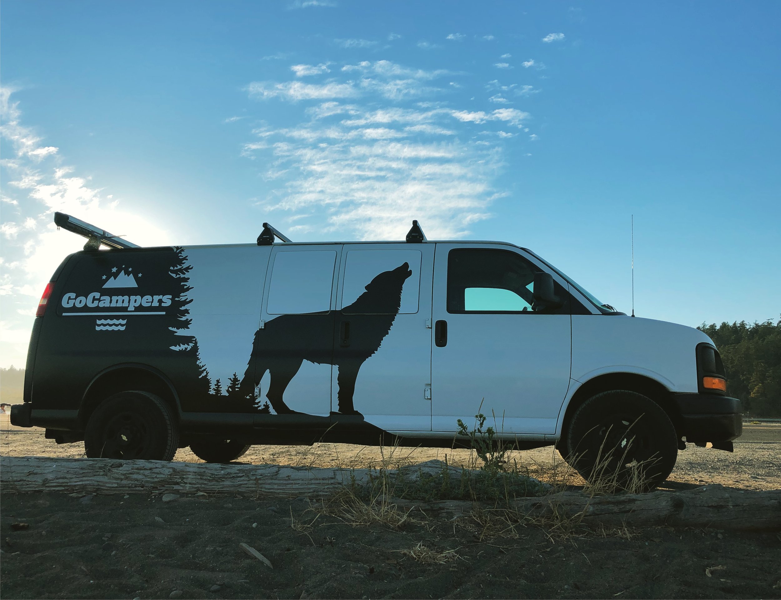 The Wolf Van; aka Smoky Summer Stories from Scott and Shane — GoCampers  Canada - Vancouver Island Campervan Rentals