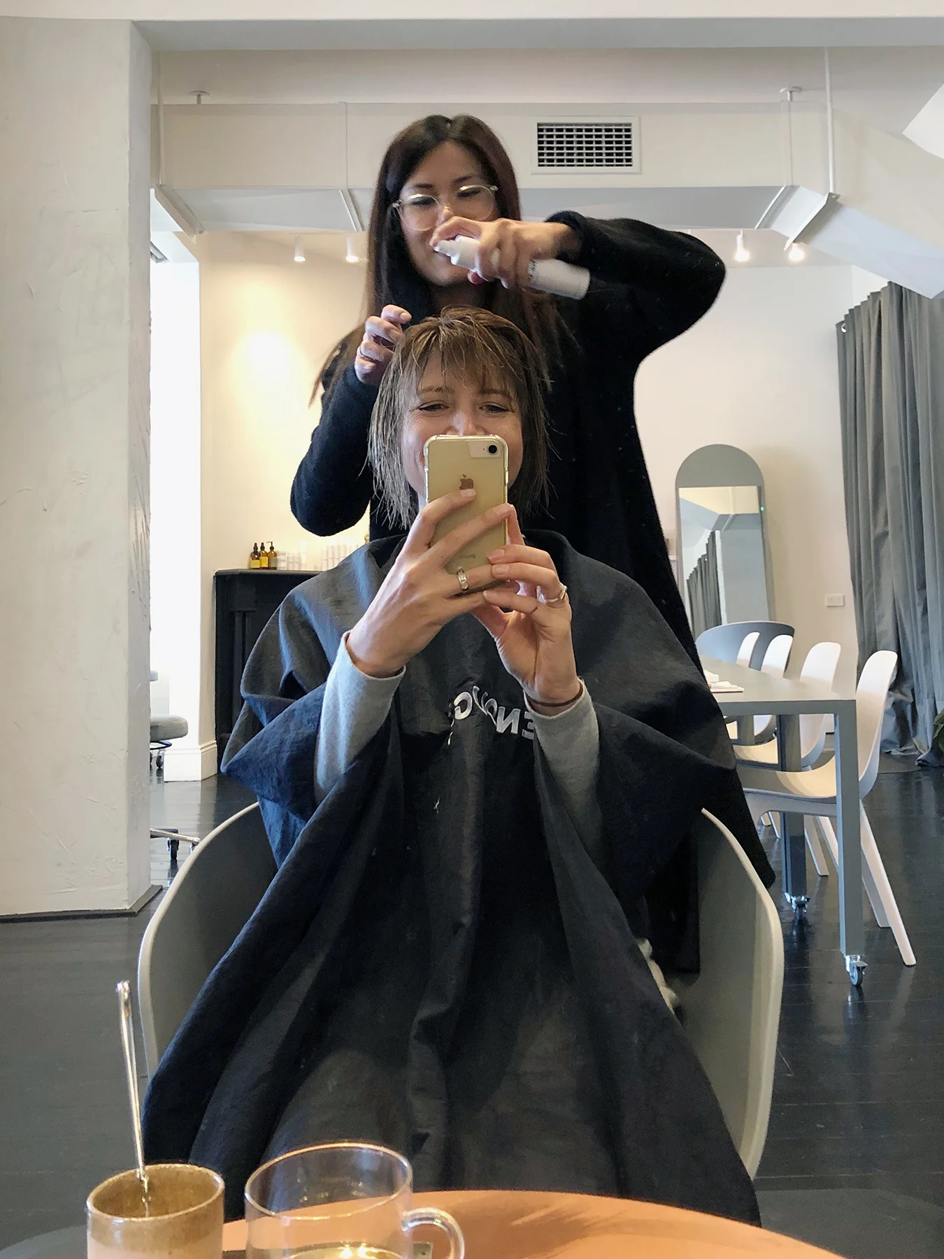 No smells, no burning. Happy girl!