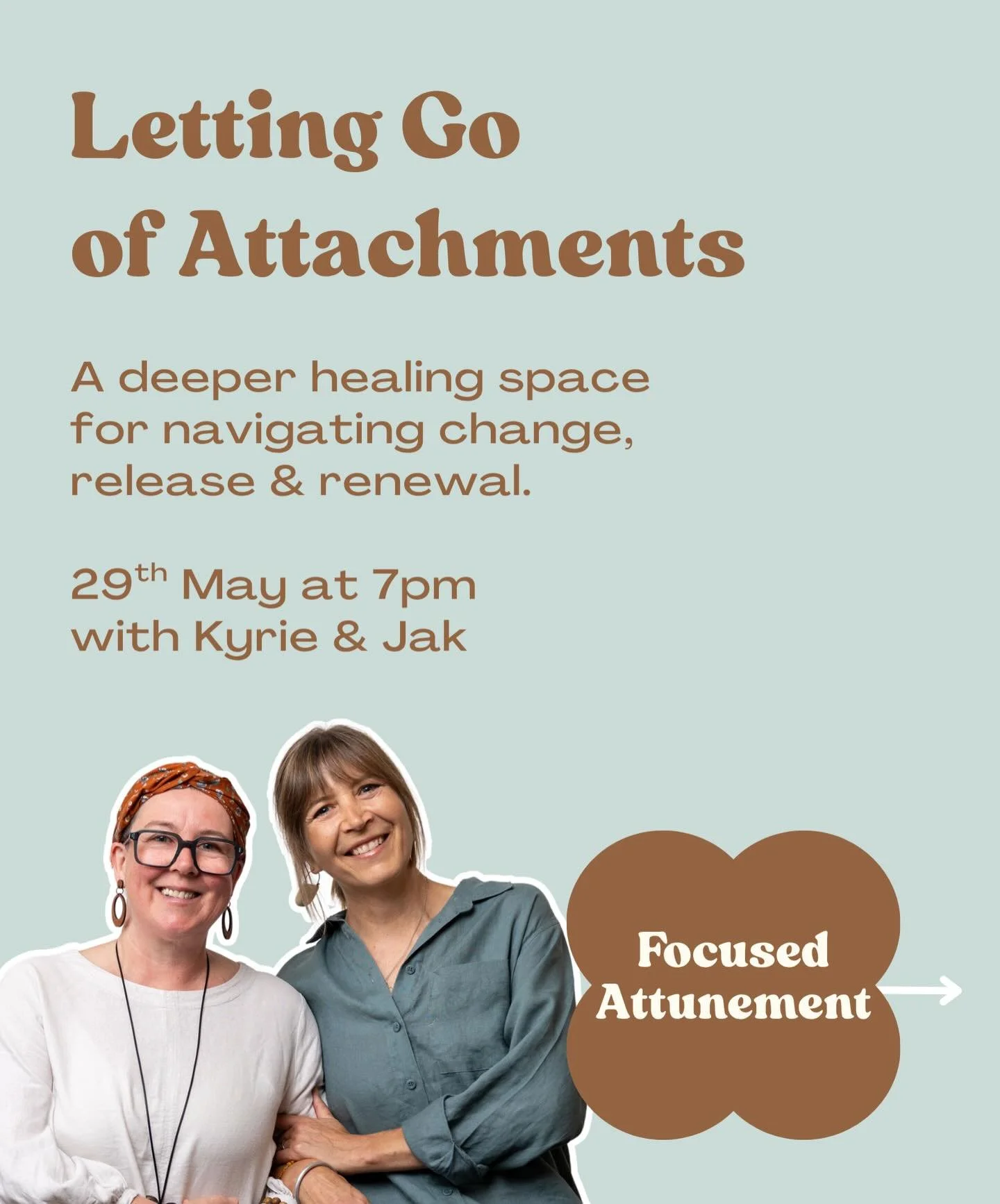 What are you being asked to let go of right now? 

Last 3 tickets waiting - could one be for you?