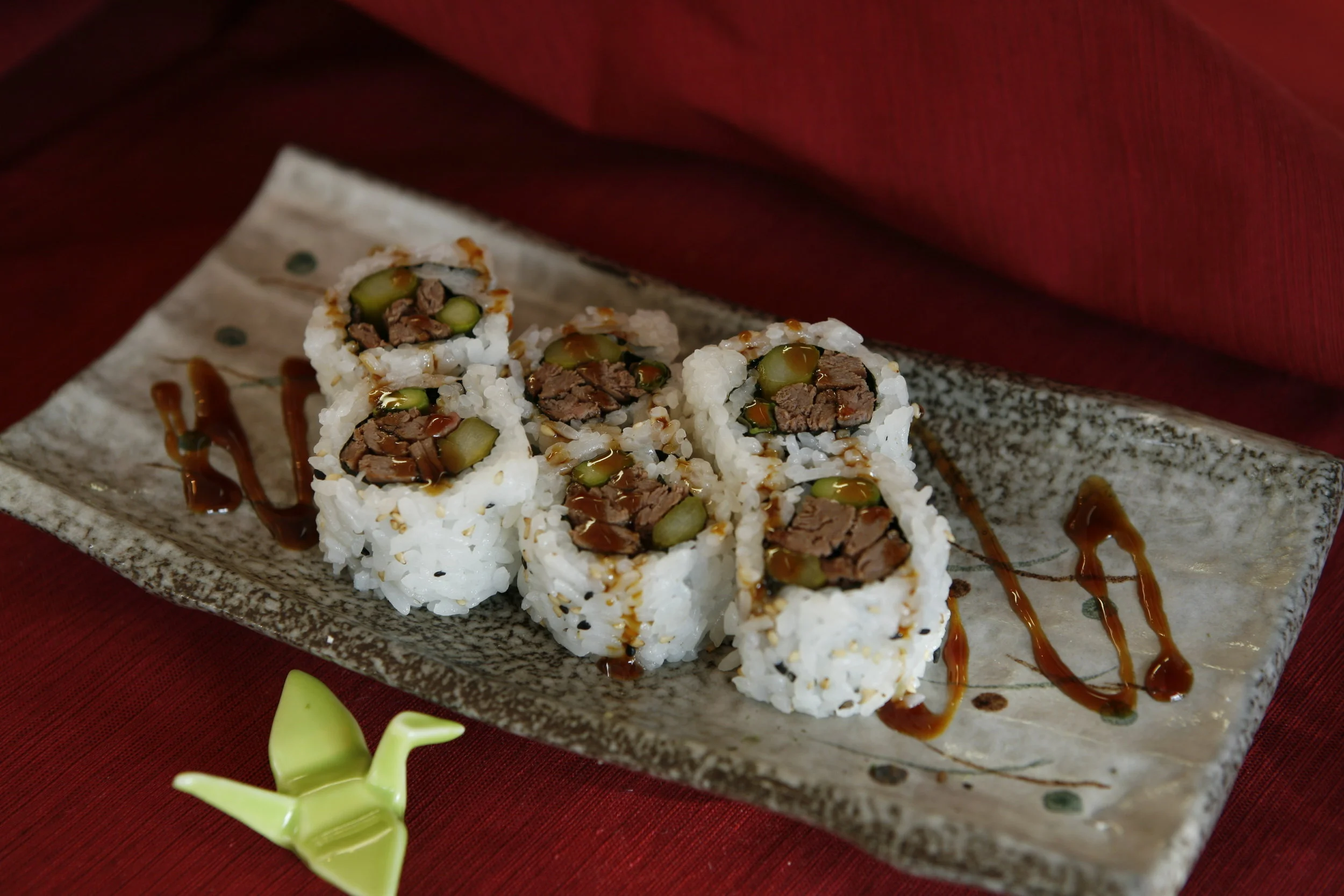 BEEF TERIYAKI MAKI