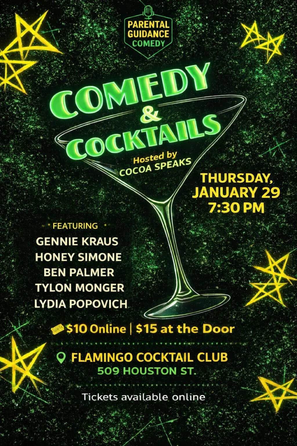Comedy and Cocktails 