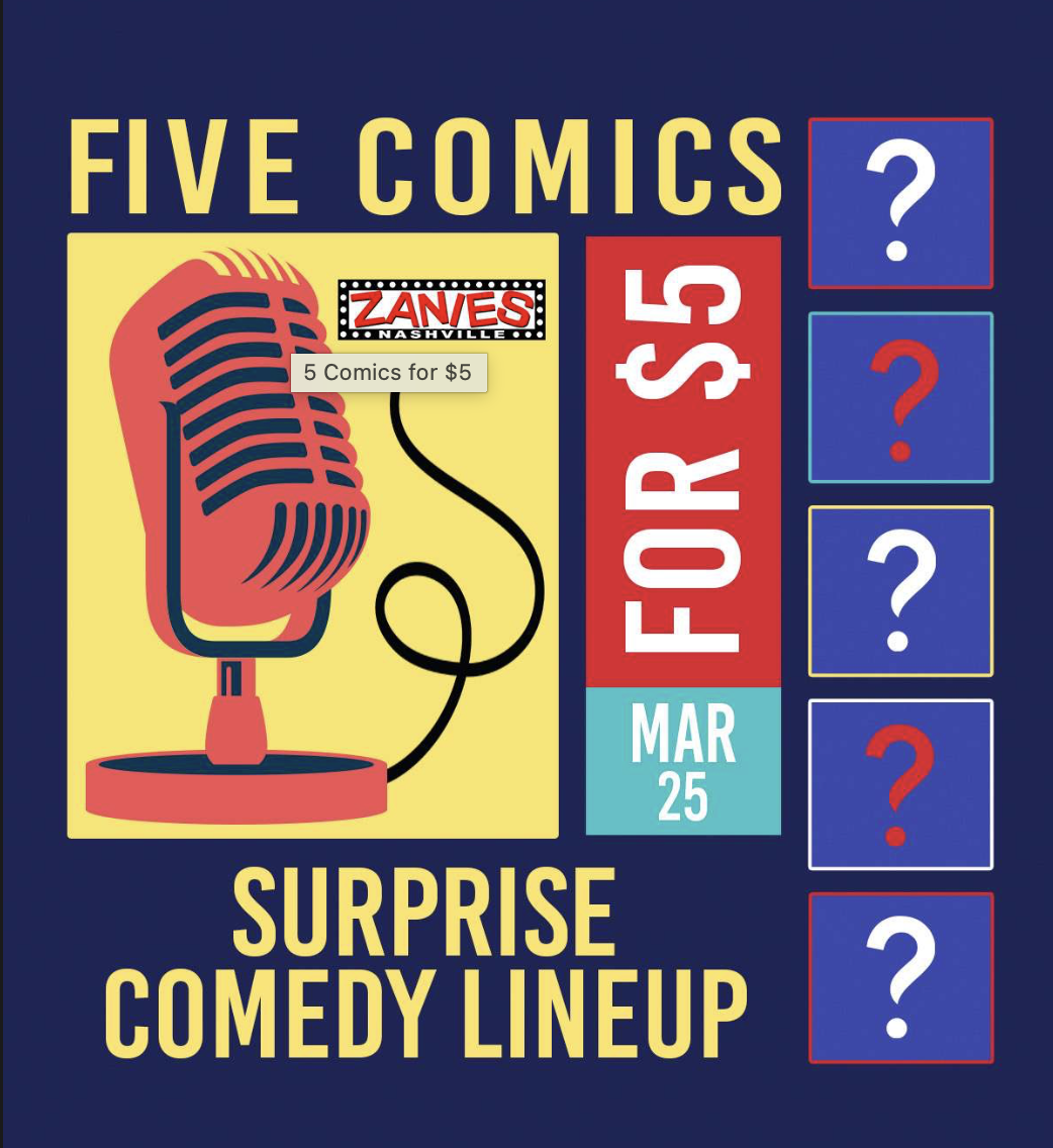 5 Comics for $5 in Nashville 