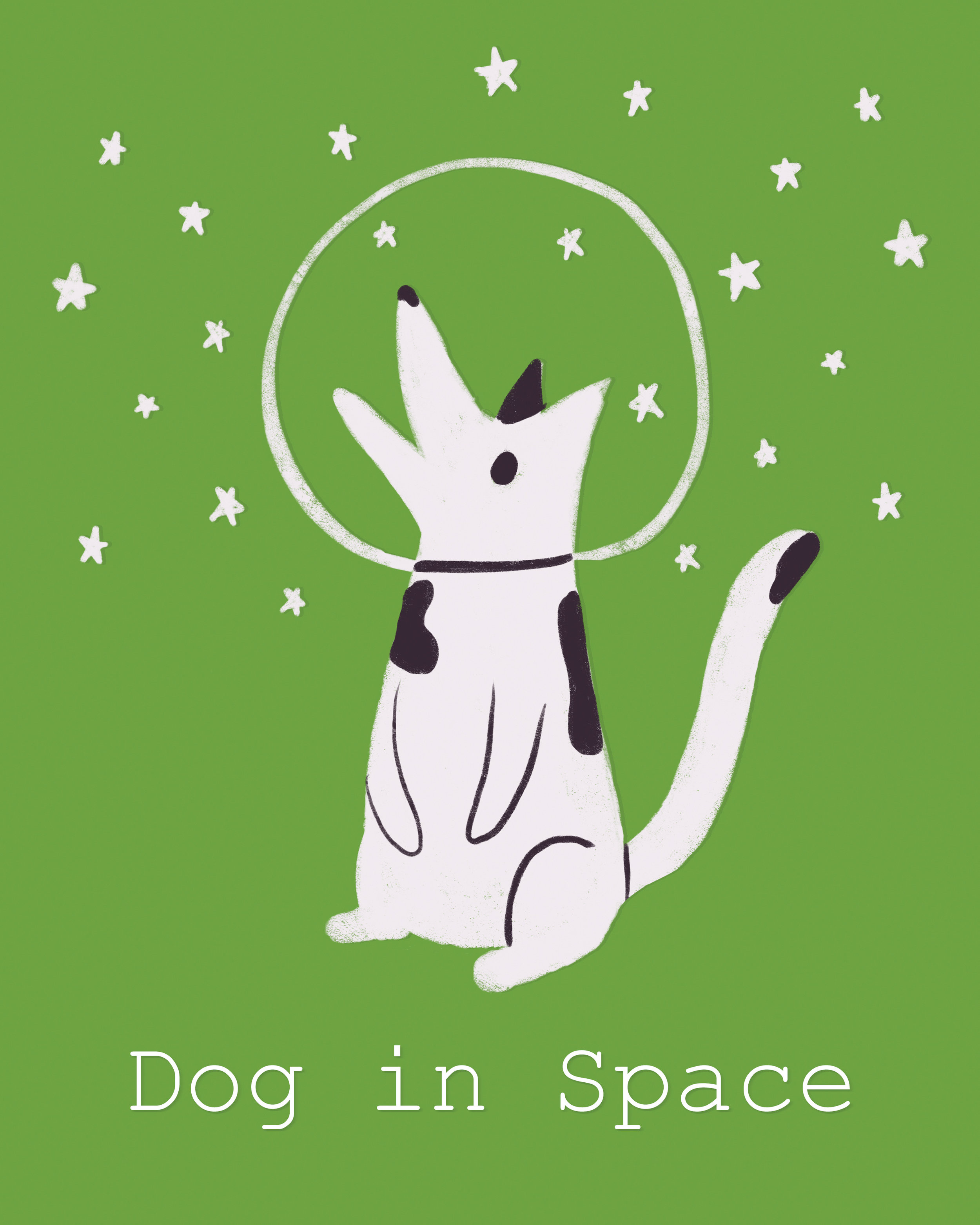 Dog in Space green 72.jpg