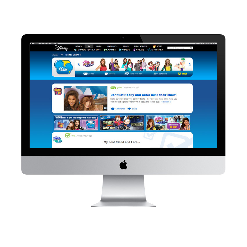 Copy of Disney Channel Homepage