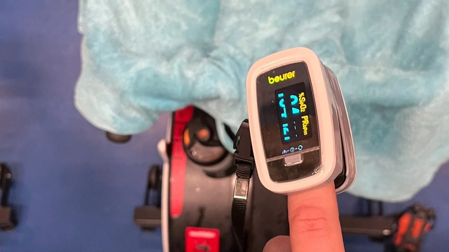 Maximizing the oxygen saturation - to be able to train with higher intense?