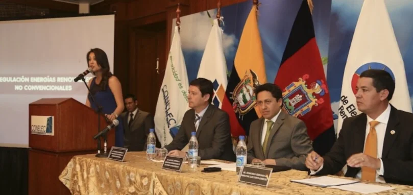 Press Conference - Minister of Energy, Minister for Coordination, CONELEC Director