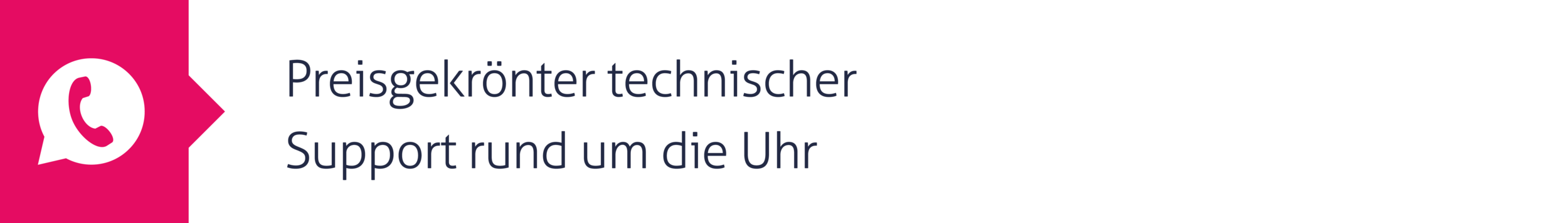 9. Preisgekrönter technischer Support rund um die Uhr
