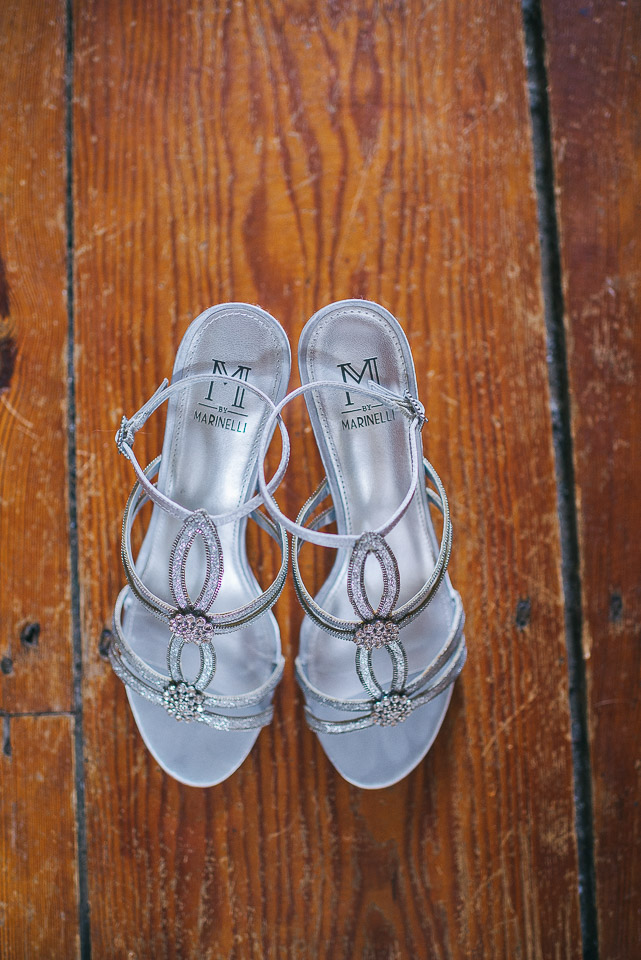 NH Wedding Photographer: bride's shoes