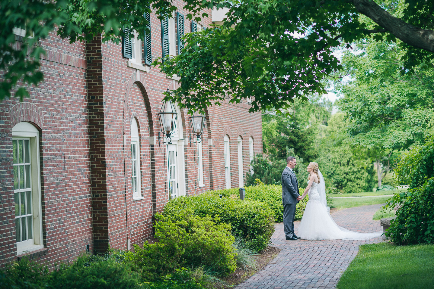 NH Wedding Photographer: newlyweds in Manchester, NH