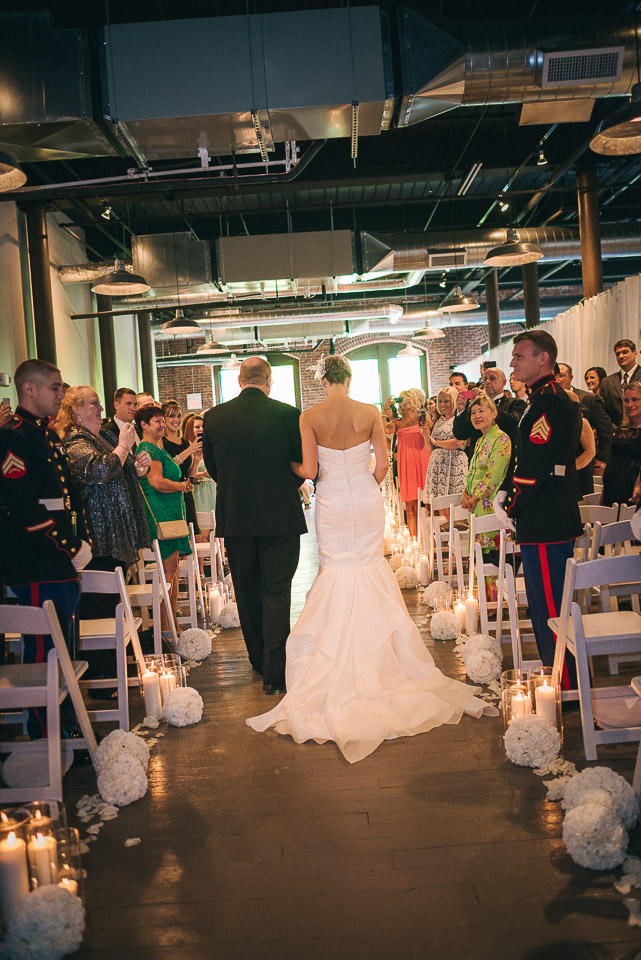 NH Wedding Photographer: ceremony at Rivermill