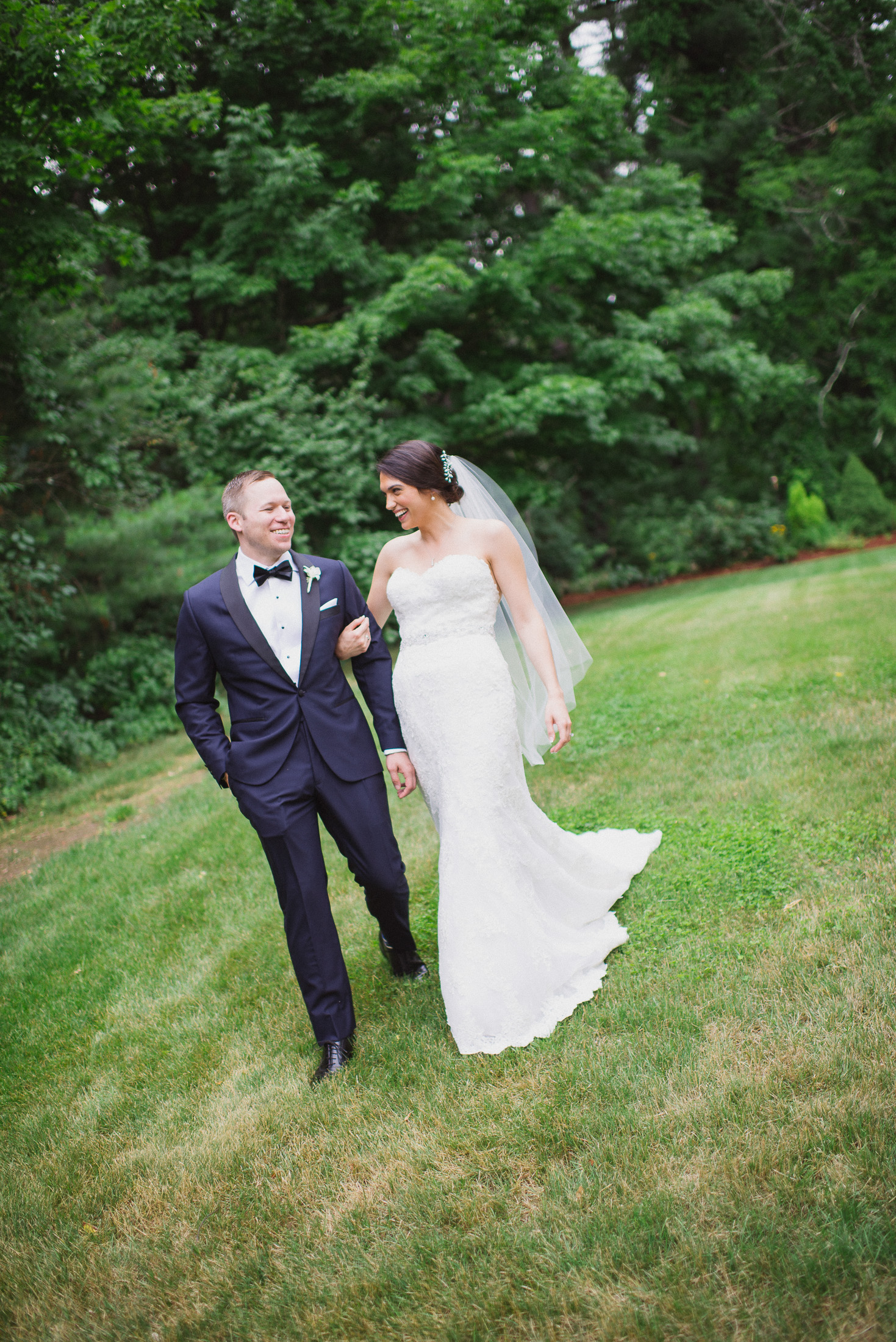 NH Wedding Photographer: walking together at BVI