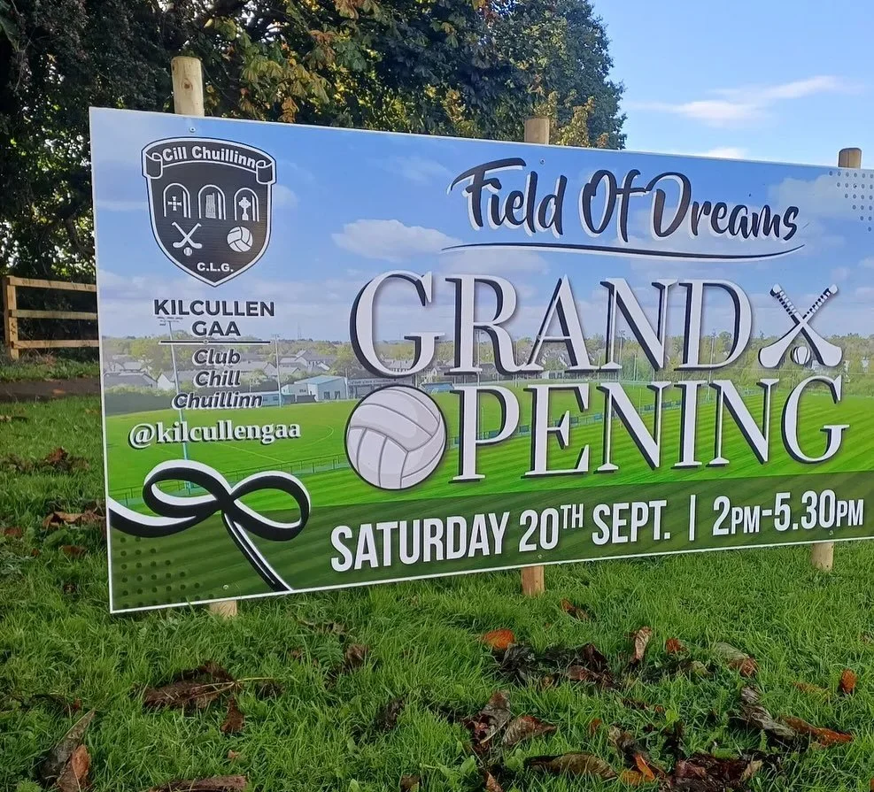 A September to remember ! 
🖤🤍

@kilcullengaa Field of Dreams Grand Opening Saturday 20th 2.00pm - 5.30pm at the Clubhouse.
A fantastic day for the community of Kilcullen, not to be missed 🖤🤍 

Kalbarri classics like our homemade chocolate eclairs