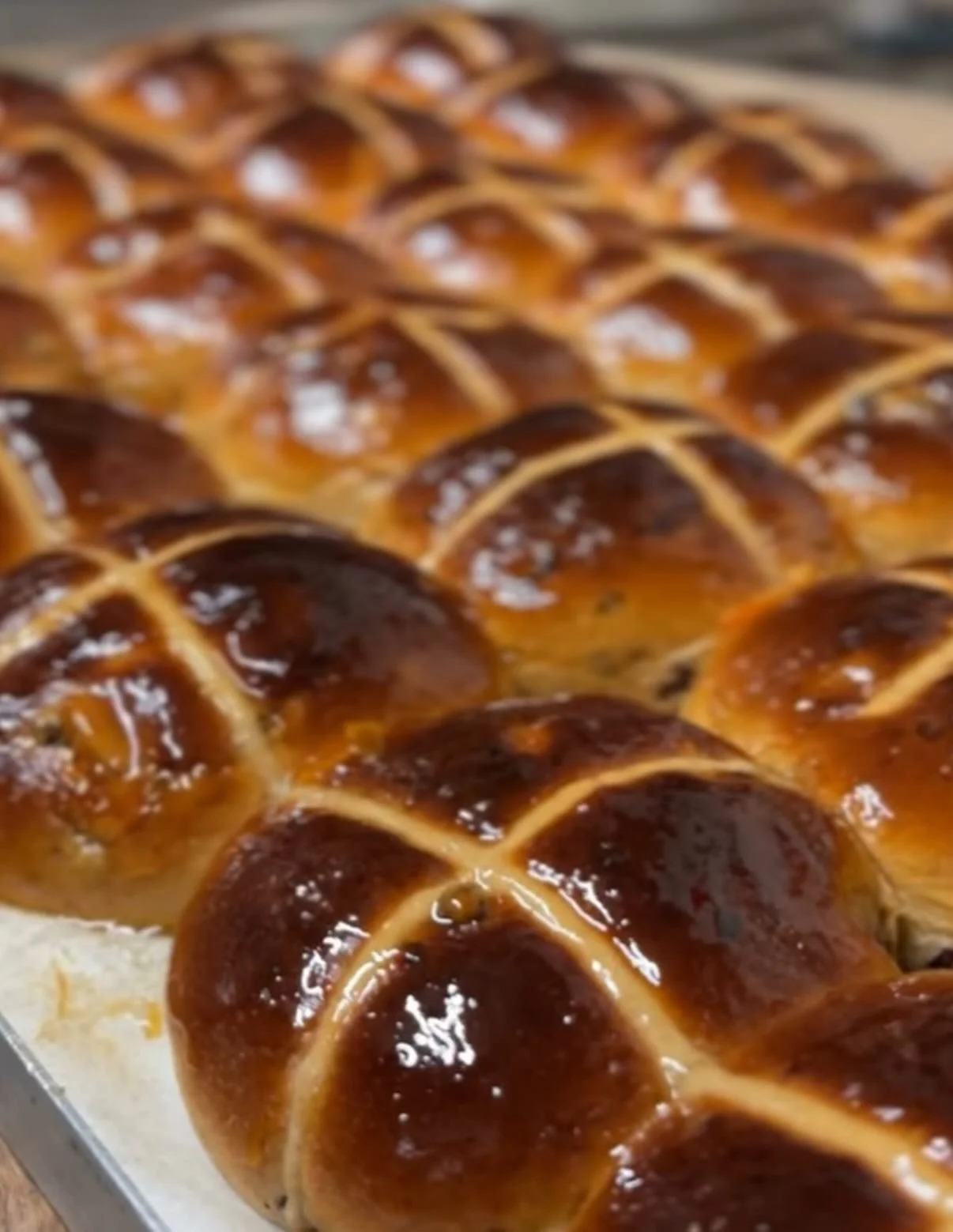 Kalbarri Bake Shop ~ Saturday 21st February

Never too soon for Hot Cross Bun season &hellip;these beauties will be on the counter fresh from the oven from 9.30am. 
Shop will be stocked with a selection of gourmet meals (all suitable for freezing), s