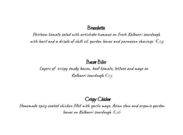 Signature sourdough sandwiches new to the Bake Shop counter tomorrow. Wrapped to-go for wherever the day takes you, or grab a seat outside and enjoy the moment with take-away tea and coffee available.
Open 9.30am -2.30pm