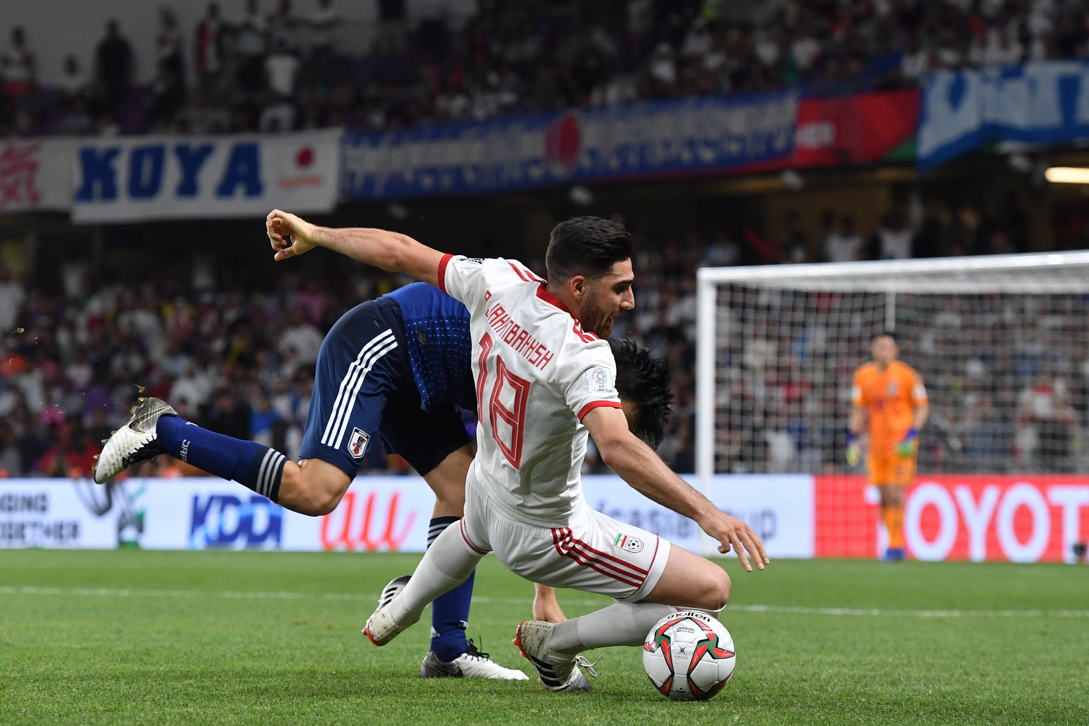 Alireza Jahanbakhsh, a bad day for Iran's leading players (Asian Football Confederation(AFC))