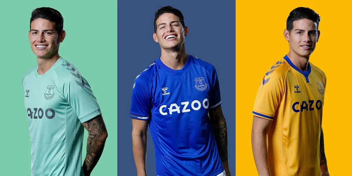 james rodriguez jersey everton