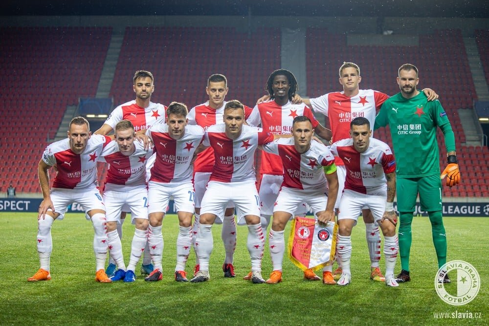 Slavia Prague (Czech Republic) Football Formation