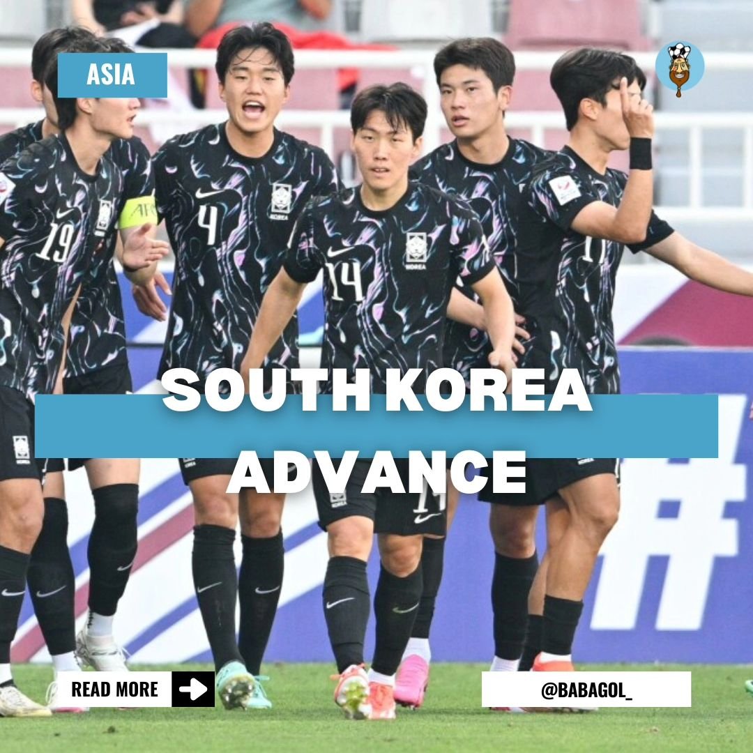 𝐈𝐍𝐓𝐎 𝐓𝐇𝐄 𝐐𝐔𝐀𝐑𝐓𝐄𝐑𝐅𝐈𝐍𝐀𝐋𝐒 👆

🇰🇷 🇯🇵 🇶🇦 🇺🇿 🇻🇳 have secured their spot in the round of eight of the AFC u23 Asian Cup 2024 after MD2!

#afc #keepingfootballreal