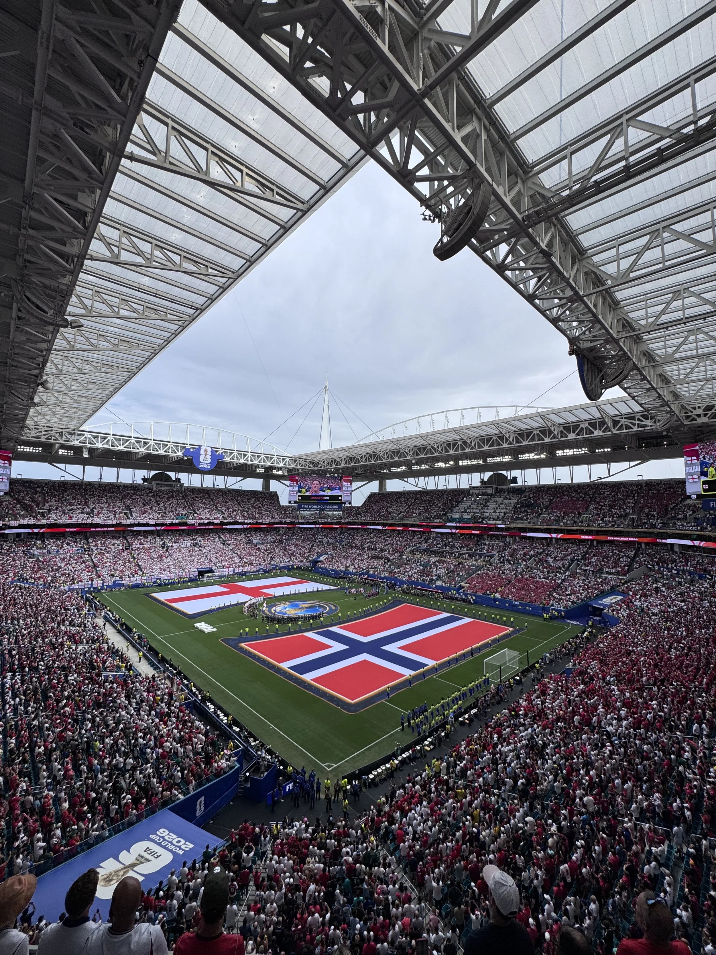 England vs. Norway: Bellingham Repels the Miami Vikings