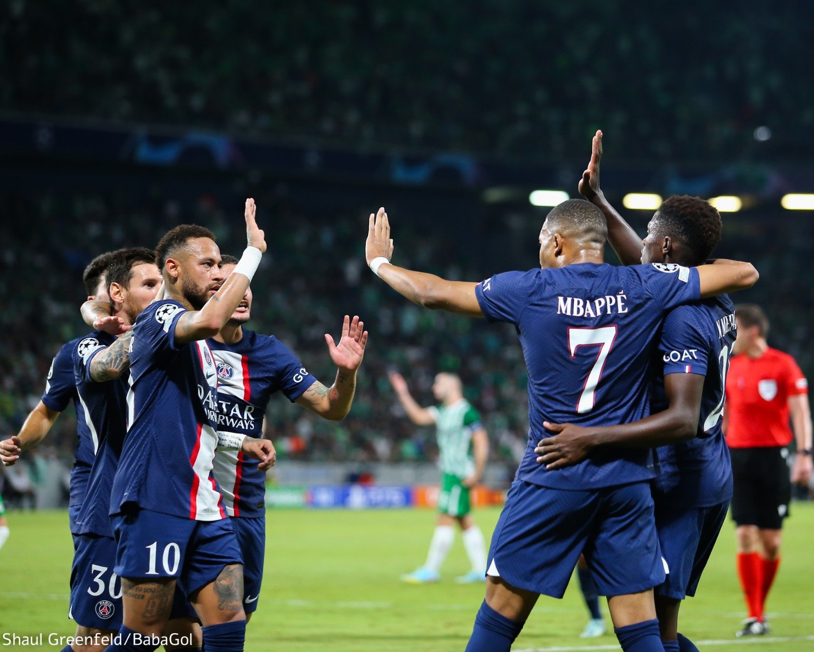 PSG 7 x 2 Maccabi Haifa: gols, classificação e Messi em alta na Champions