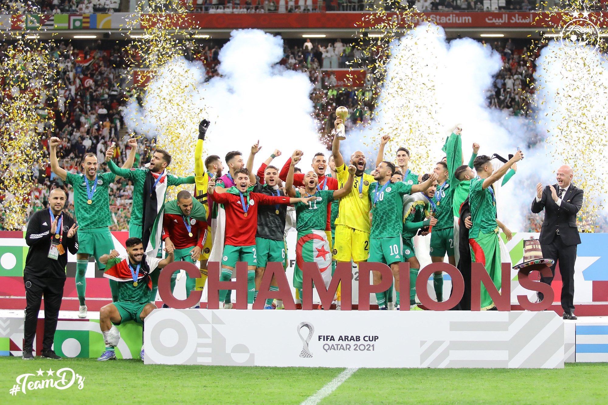 FIFA Arab Cup 2021 review Algeria win in Qatar in prelude to next years World Cup — BabaGol