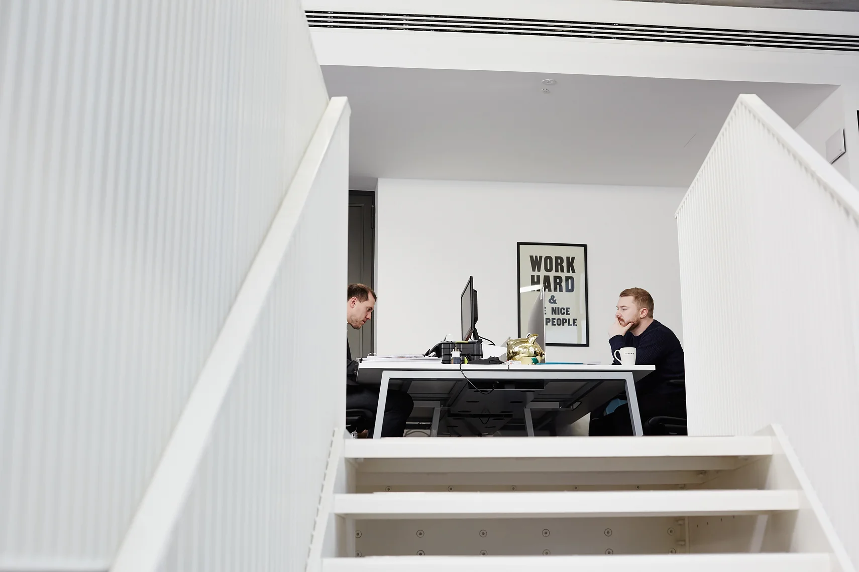 Modern Workplaces by photographer Mark Griffiths Photography. Images of the modern workplace shot in a contemporary style