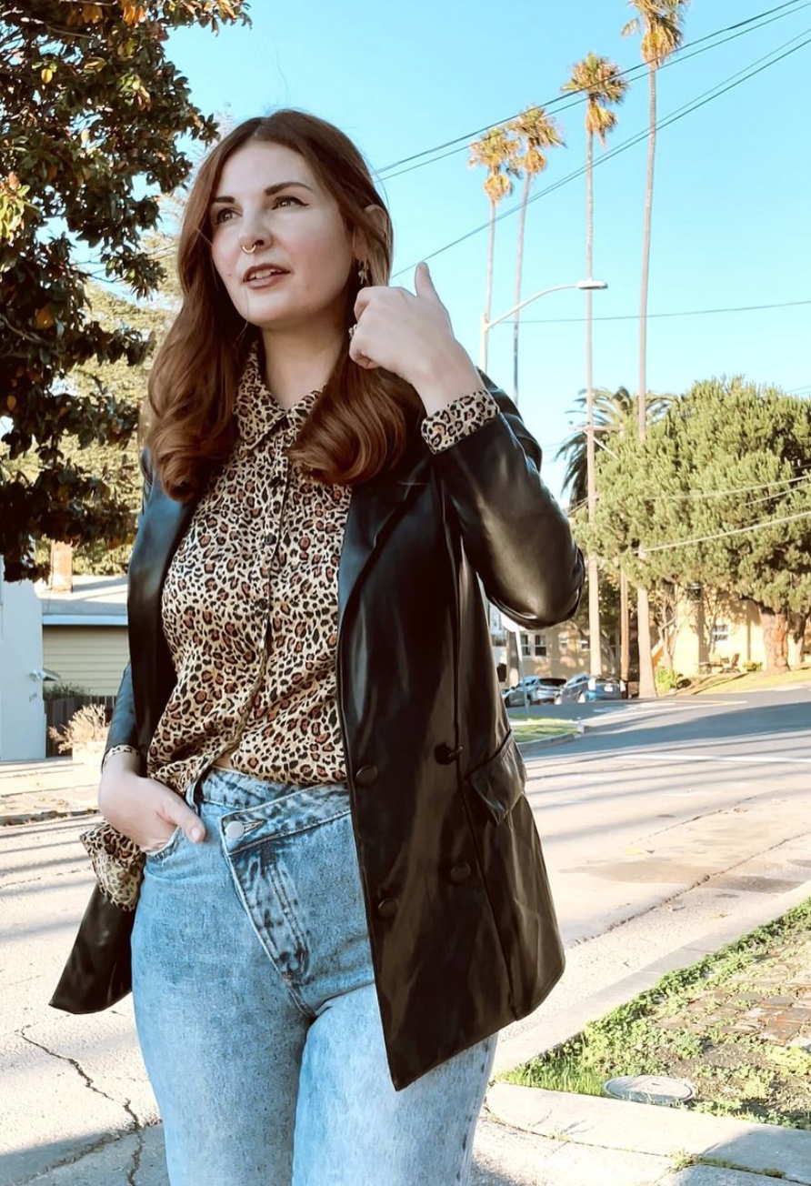 THREE Ways to Style a Leather Blazer