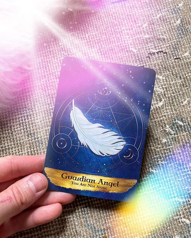 Everyone has a guardian angel who has been with them in all their past lifetimes and will be there in all the lifetimes to come. So know that you are never alone and never will be alone. This card is a huge reminder that there is always help and supp