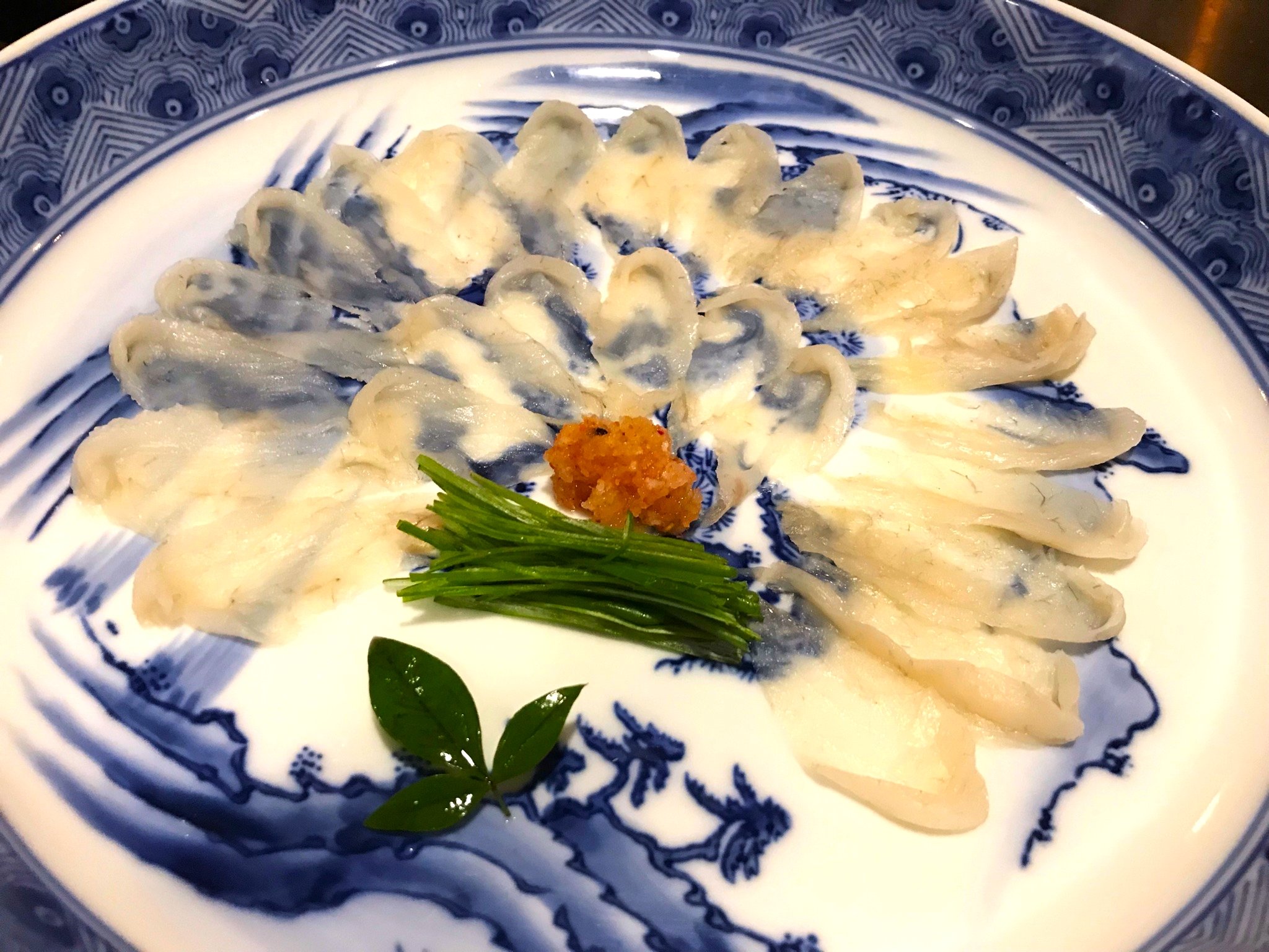 Fugu Pufferfish Seasonal Sushi Gakyu