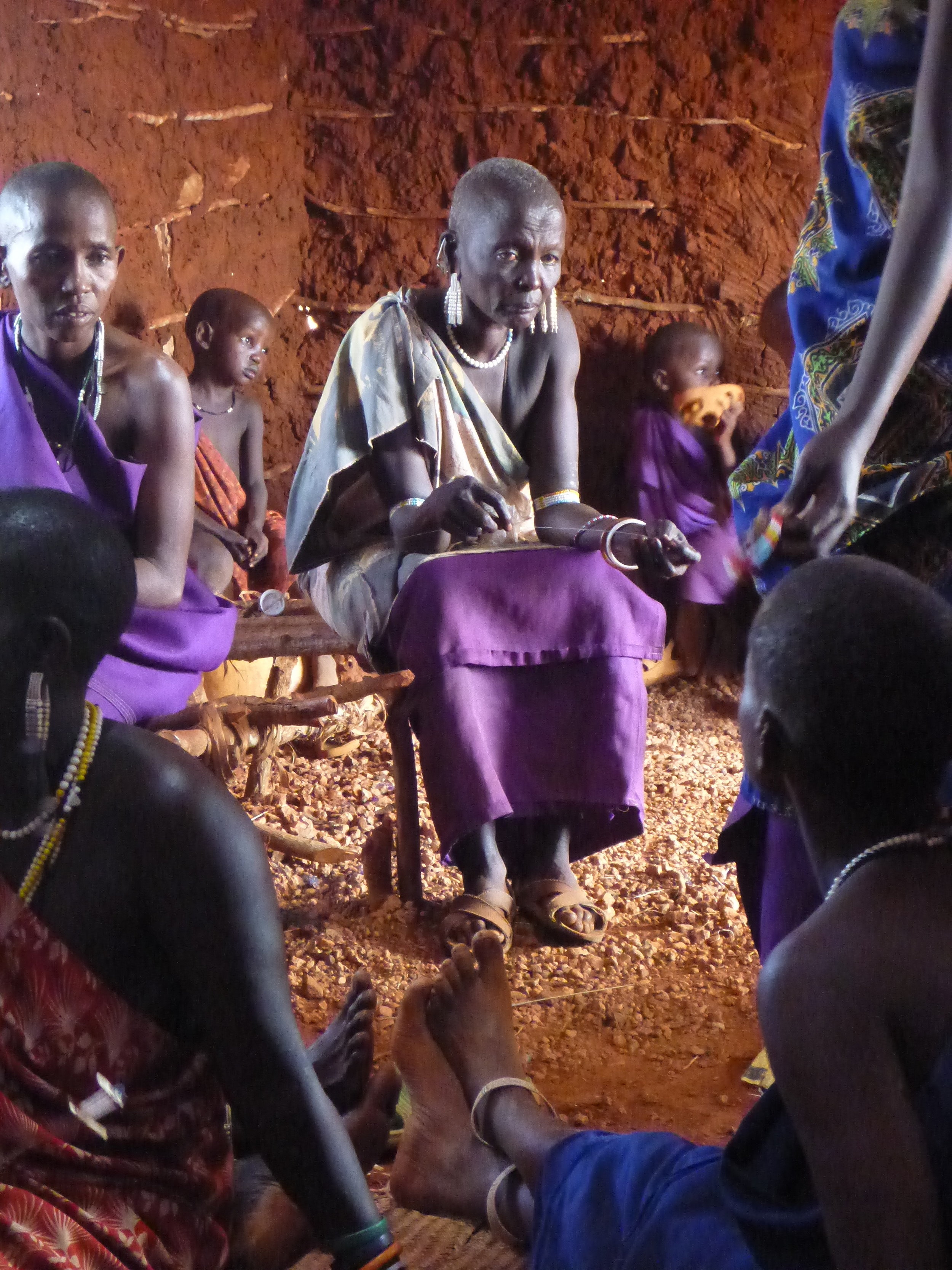 Maasai beadwork, via Demokrasia Kenya …