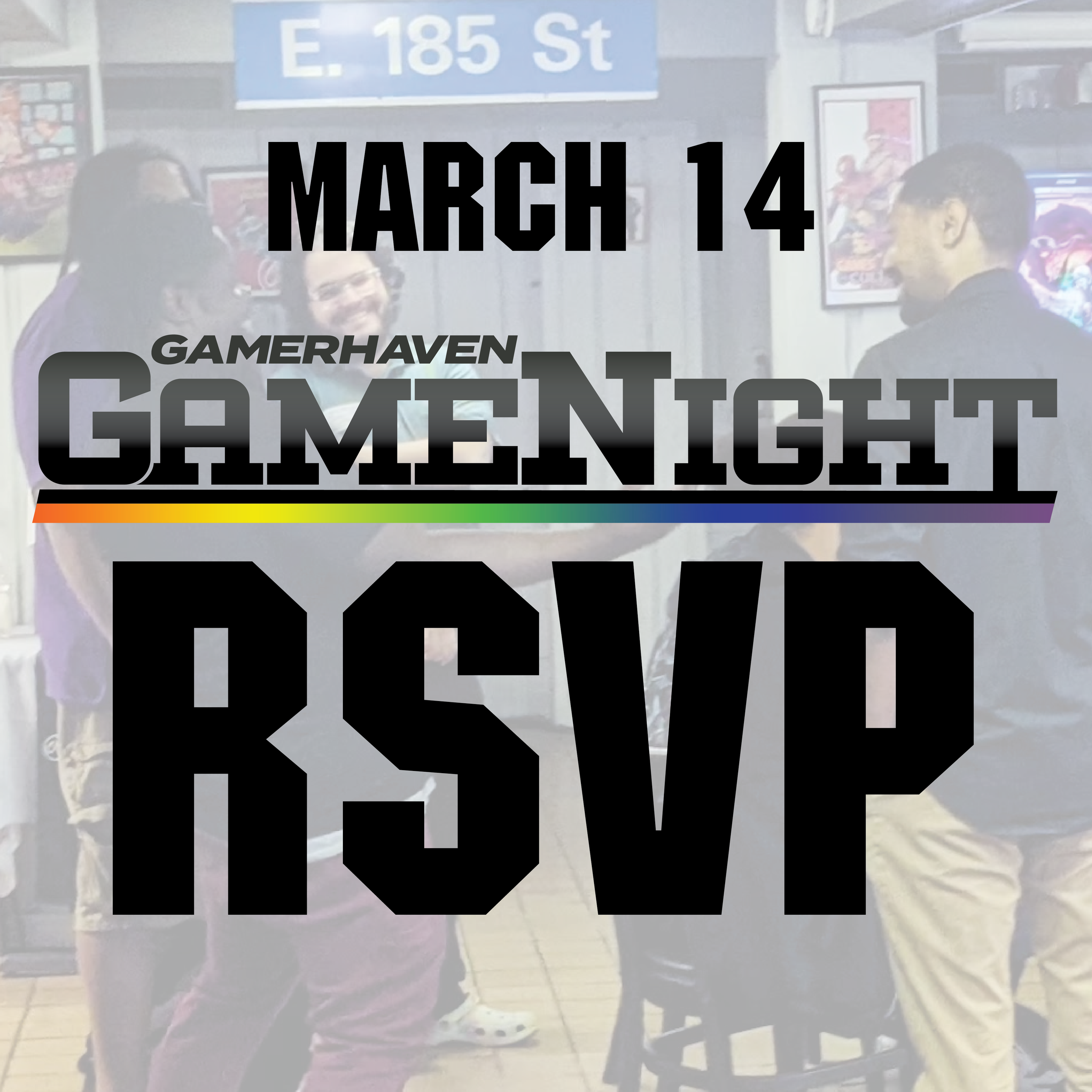 Friday GameNight RSVP - Mar. 14th