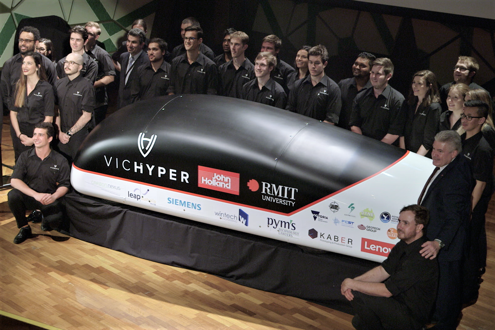 VicHyper Hyperloop Prototype Shell