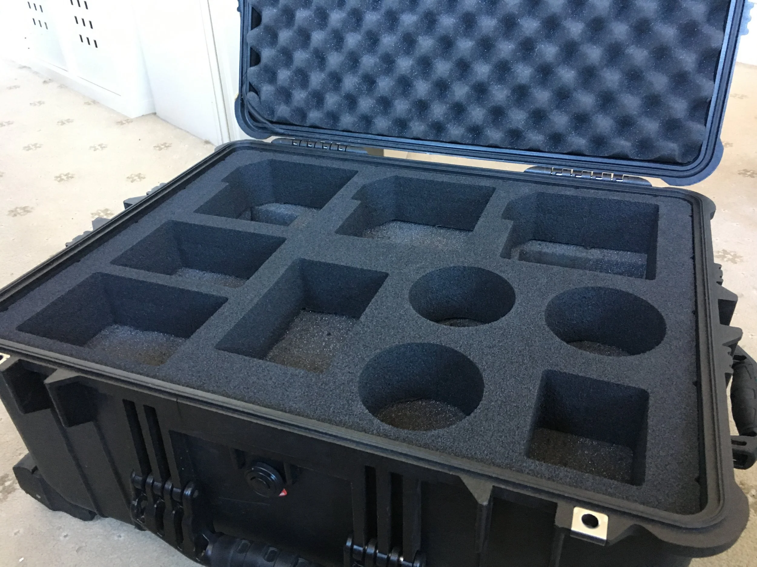 Soft foam case insert