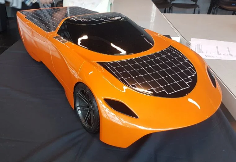 CNC machined scale model