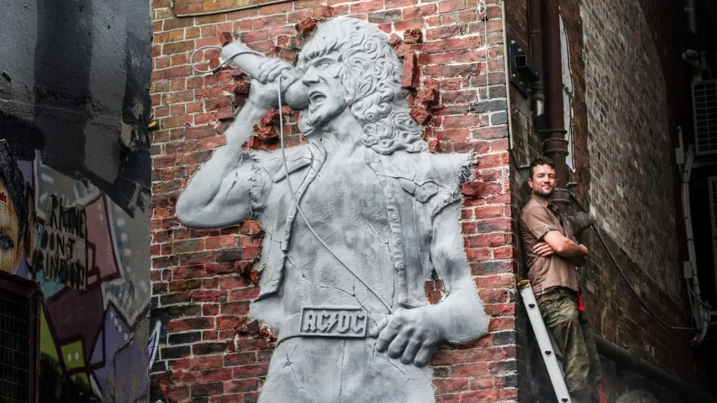 Don Scott in ACDC Lane