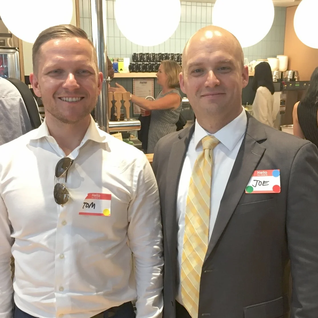 Joseph DeMartinis, CPA (right)