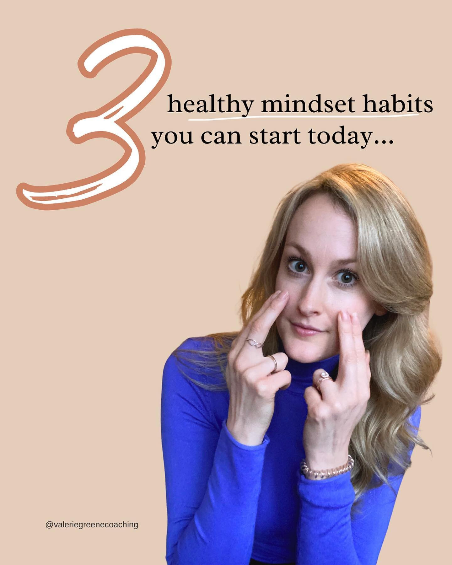 ✨ 3 Easy Mindset Habits You Can Start Today ✨

⭐️ Practicing Gratitude--

It's so easy to overlook the little things in life, but trust me, they make a big difference. Take a moment each day to appreciate the simple pleasures - your running water, a 