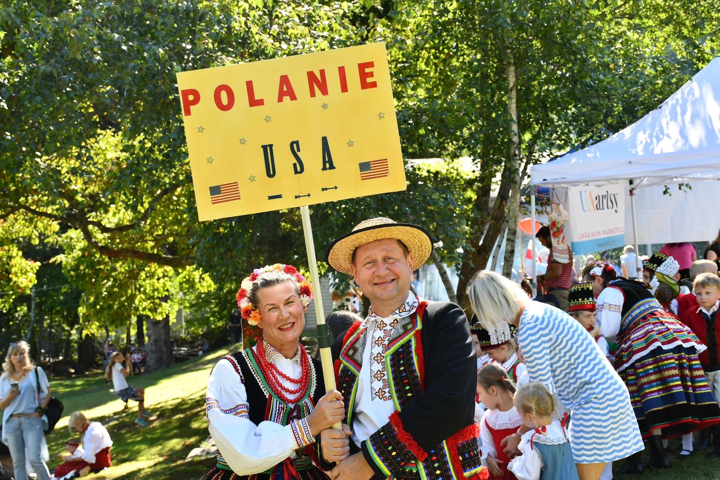 Polish cultural parade at the 2025 Festival in New Britain, CT