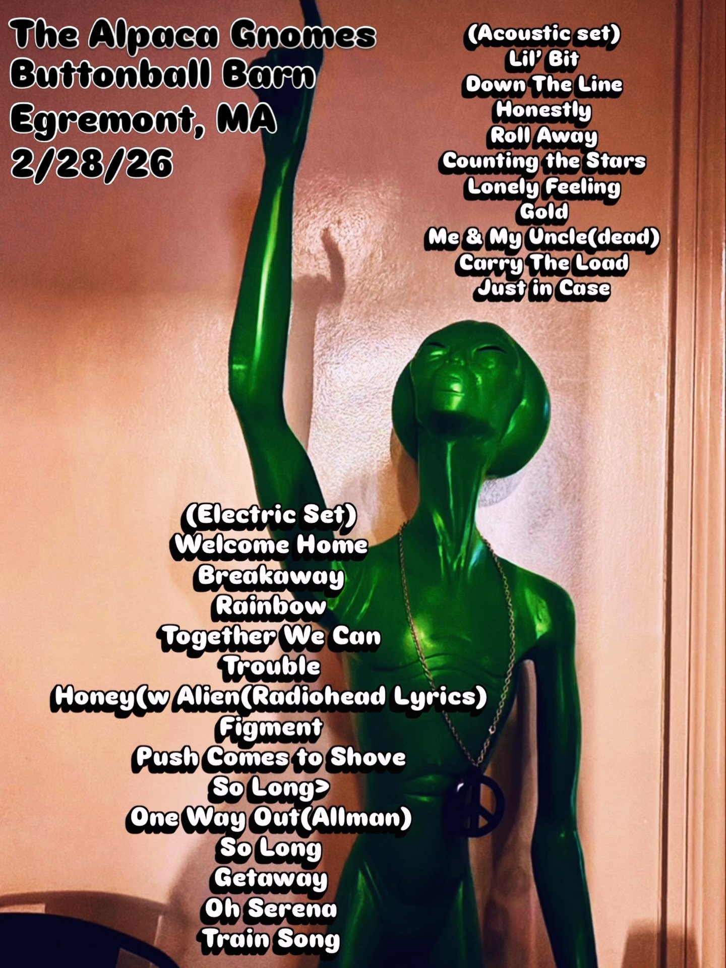 Last night at @buttonball_barn was out of this world! Thanks to everyone for helping us create a listening room for the acoustic set and a rocking&rsquo; barn party for set 2! Much love and thanks to you all for the support. #ctbands #barnparty #orig