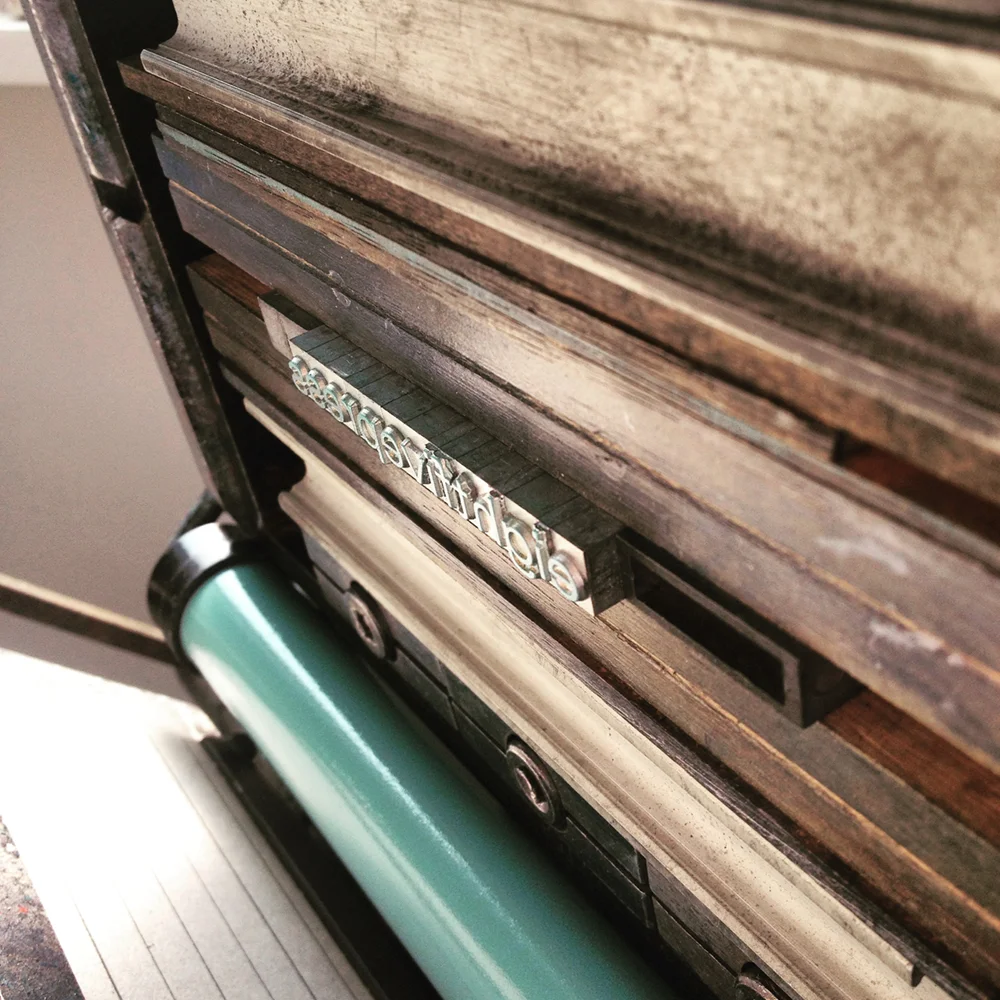 Hot off the 8 x 5 press! 