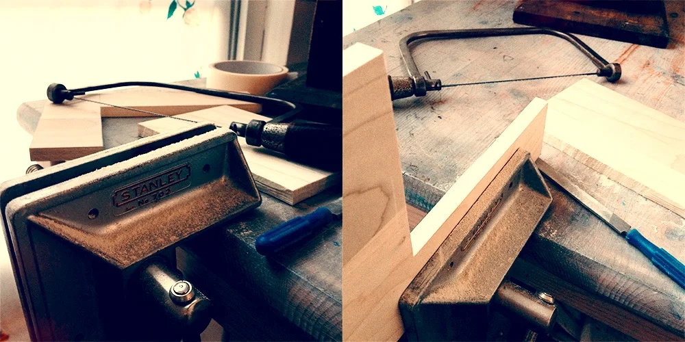 Thank you Gail for your help and also for lending me your vice to saw the wood! I'll definitely be ordering one as soon as they come in. And no more foot clamping!