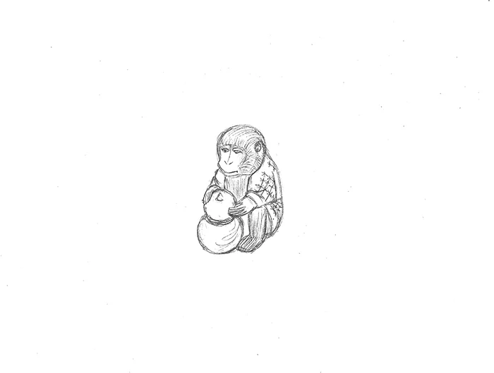 MonkeyClaspingGourdsSketchWeb.jpg